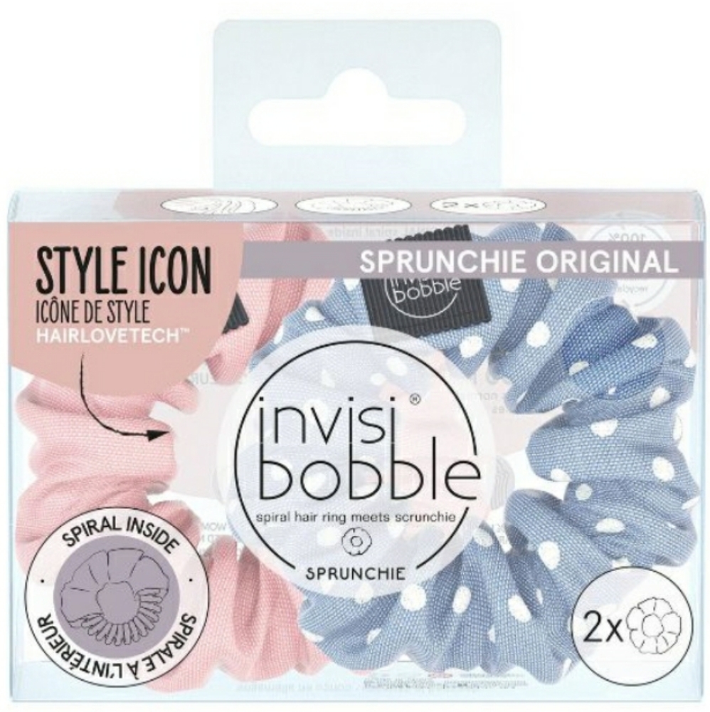 INVISIBOBBLE SPRUNCHIE ORIGINAL 2 PIECE SET.